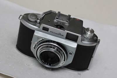フィルムカメラ Minolta 35 Model E ROKKOR 1:2.8 f=45mm Minolta A 35mm Film Camera, Chiyoko Rokkor 45mm f3.5 Lens NICE | eBay