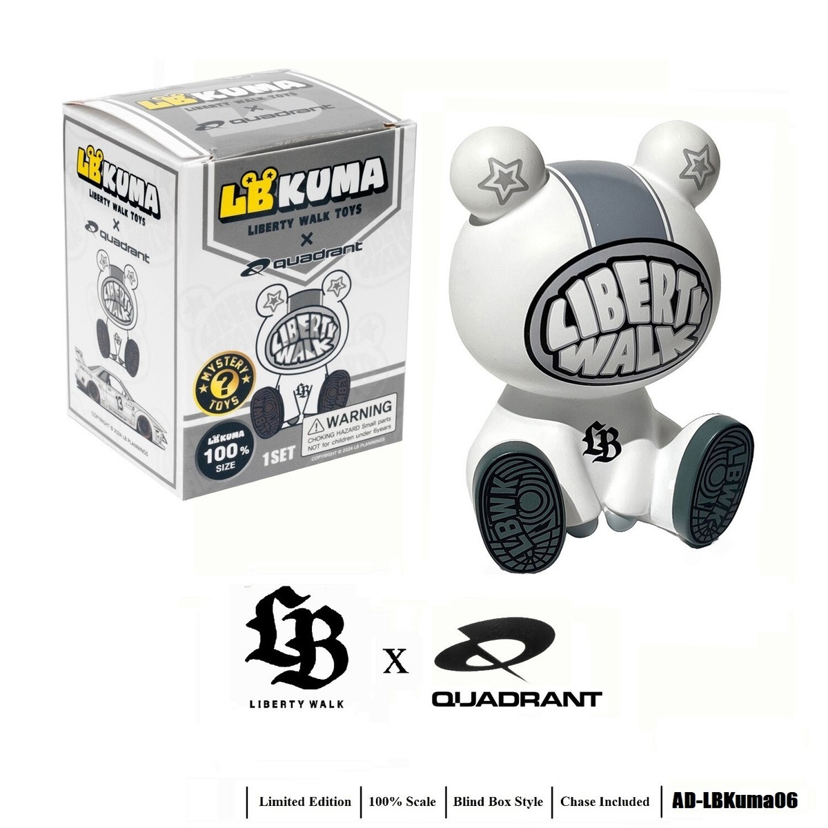 ネルデザインワークス FROM SCRATCH SAIBORG kuma クマ American Diorama Liberty Walk LB Kuma 100% Blind Box 1 pcs | eBay