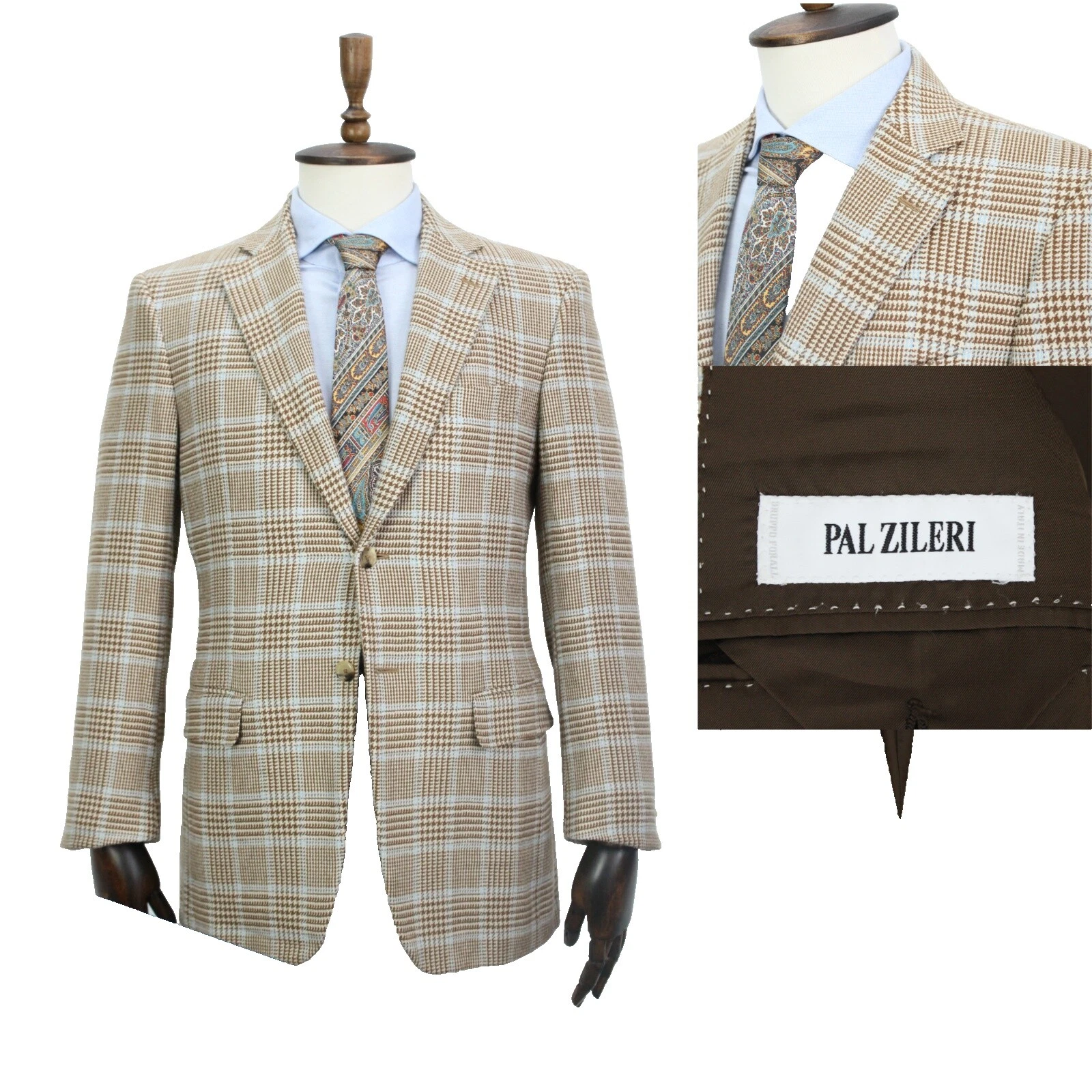 Lana Pal Zileri trajes y Blazers a Cuadros para Hombres