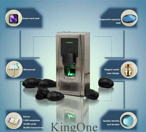 ZKsoftware MA300 Biometric Fingerprint + RFID Card Door Access Controller TCP/IP - Zdjęcie 1 z 2