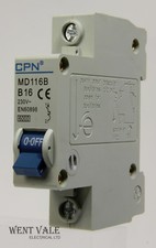 Cudis CPN - MD116B - 16a Type B Single Pole MCB Unused