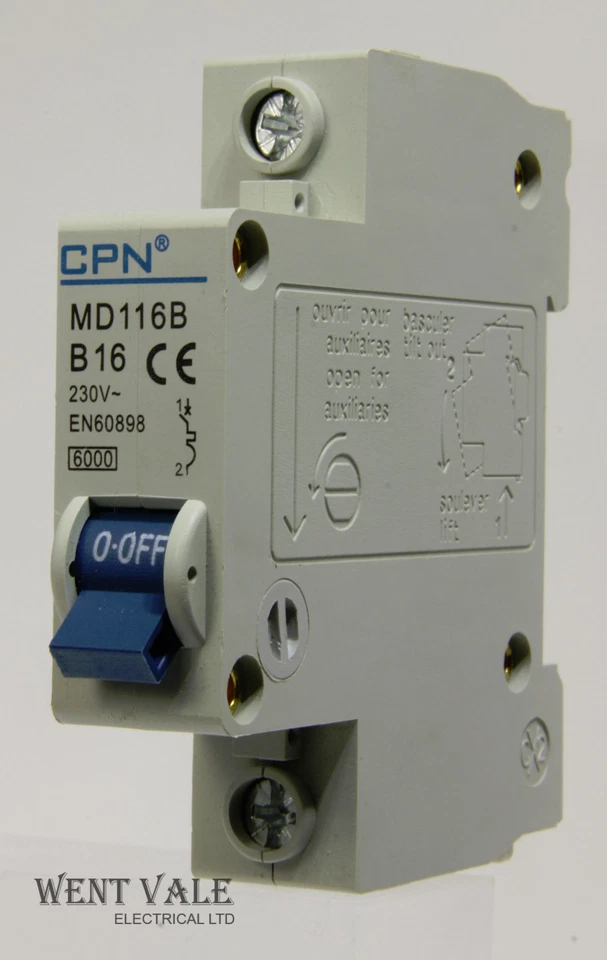 CPN MD Cudis CPN - MD116B - 16a Type B Single Pole MCB Unused