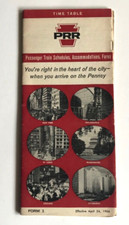 RAILROAD TIME SCHEDULE: PENNSYLVANIA RAILROAD PRR APRIL 24, 1966  32 PAGES
