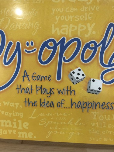 Happy-Opoly Board Game Monopoly Collectable New Fun Kids Christmas Made in USA - Picture 2 of 7