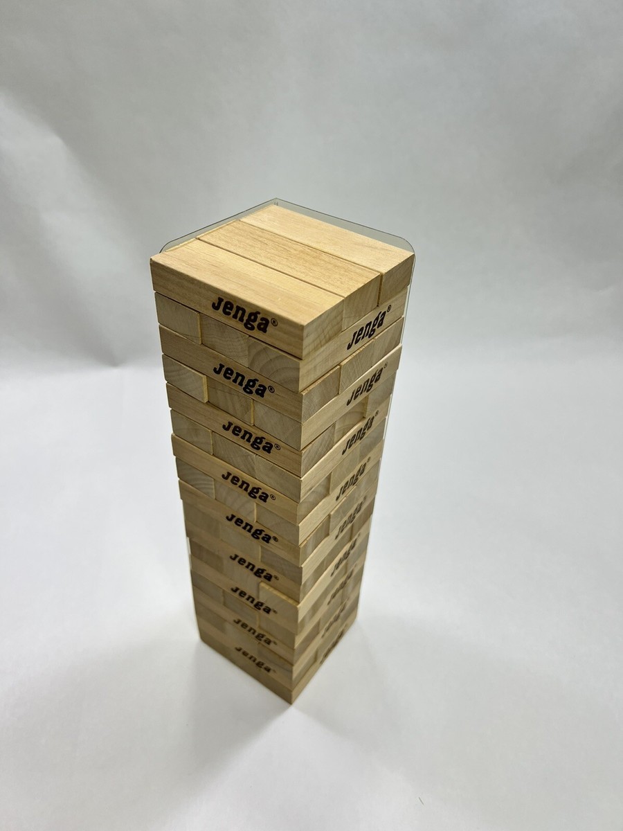 Vintage 1995 Jenga Game by Milton Bradley Complete | eBay