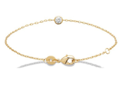 Bracciale Donna Placcato Oro 18K – Lunghezza 19 Cm – Aooaz – Regalo In Sacchetto Di Velluto