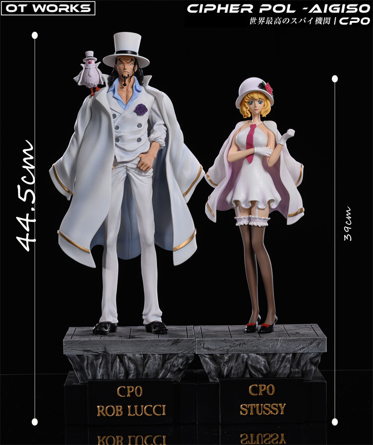 OT Studio One Piece CP0 Rob Lucci Stussy GK Collector Resin OT Studio One Piece CP0 Rob Lucci Stussy GK Collector Resin