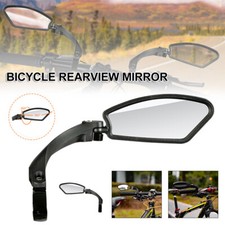 Left and Right Handlebar Mirrors Biking Bike ...