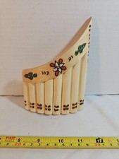 Artisian Decorative Bamboo Pan Flute, 8 Pipes 1pc 