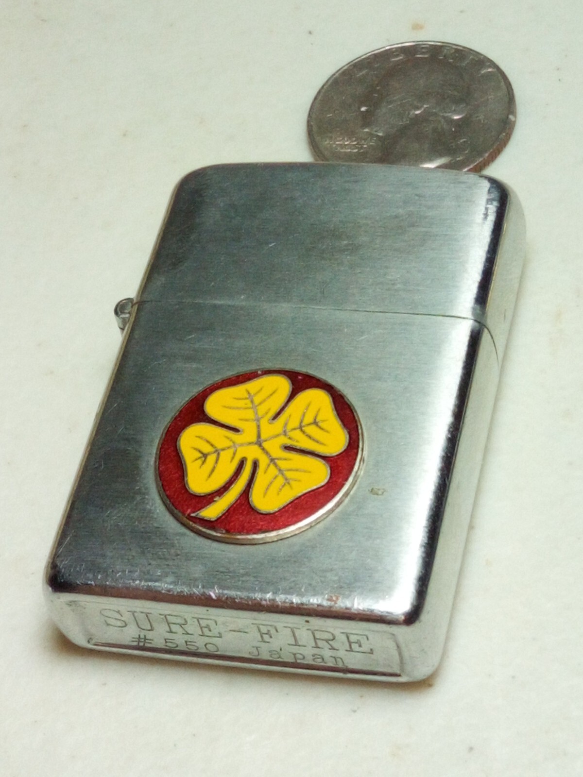 Red And Yellow 4 Leaf Clover Sure-fire Forrepair F46