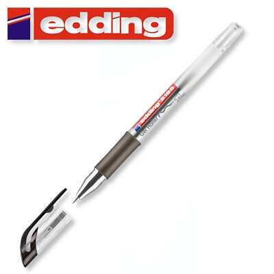 EDDING 2185 Gelschreiber Gelstift Gelroller Tintenroller  0,7mm Schwarz