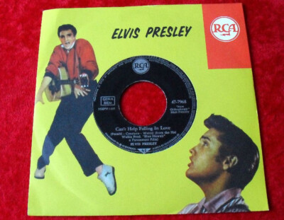Single 7'' Elvis Presley - Can't Help Falling In Love / Rock-A-Hula Baby (s7)