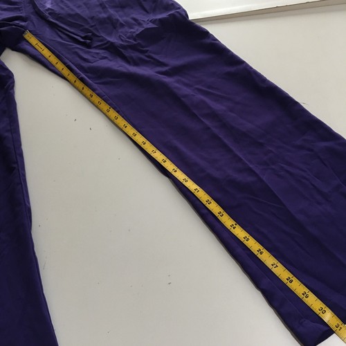 Lot 2 Grey's Anatomy By Barco Womens Scrub Pants Size Medium 4232 Purple NWT - Picture 8 of 9