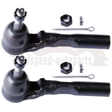 2PCS Front Outer Tie Rod Ends For 1999-06 Chevy Silverado Sierra 1500 RWD ES3492