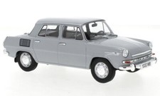 SKODA 1000 MB - 1965 - grey - WhiteBox 1:24