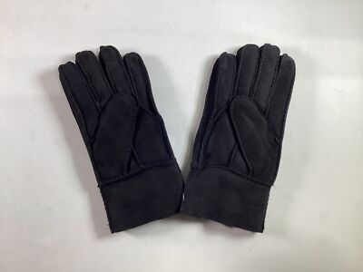 Adult Cloud Nine Black Premium Sheepskin Gloves NEW