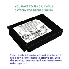 Rebuild service for Snap-On Solus Edge / Ethos Edge  2-05450A Battery Rebuild