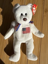 LIBEARTY THE BEAR TY BEANIE BABIES USA EXCLUSIVE