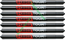 KBS Tour Custom Black .355 120g Steel Iron Shaft Taper Stiff Flex 4-PW Set of 7