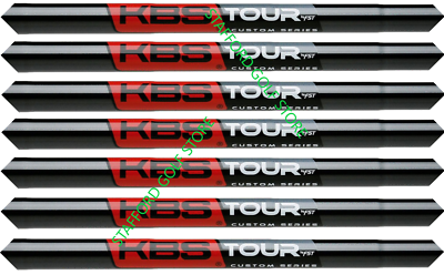 Lot De 6 Shafts KBS Tour C-Taper .355, Acier, Flex Régulier 110g, Fers 5-PW