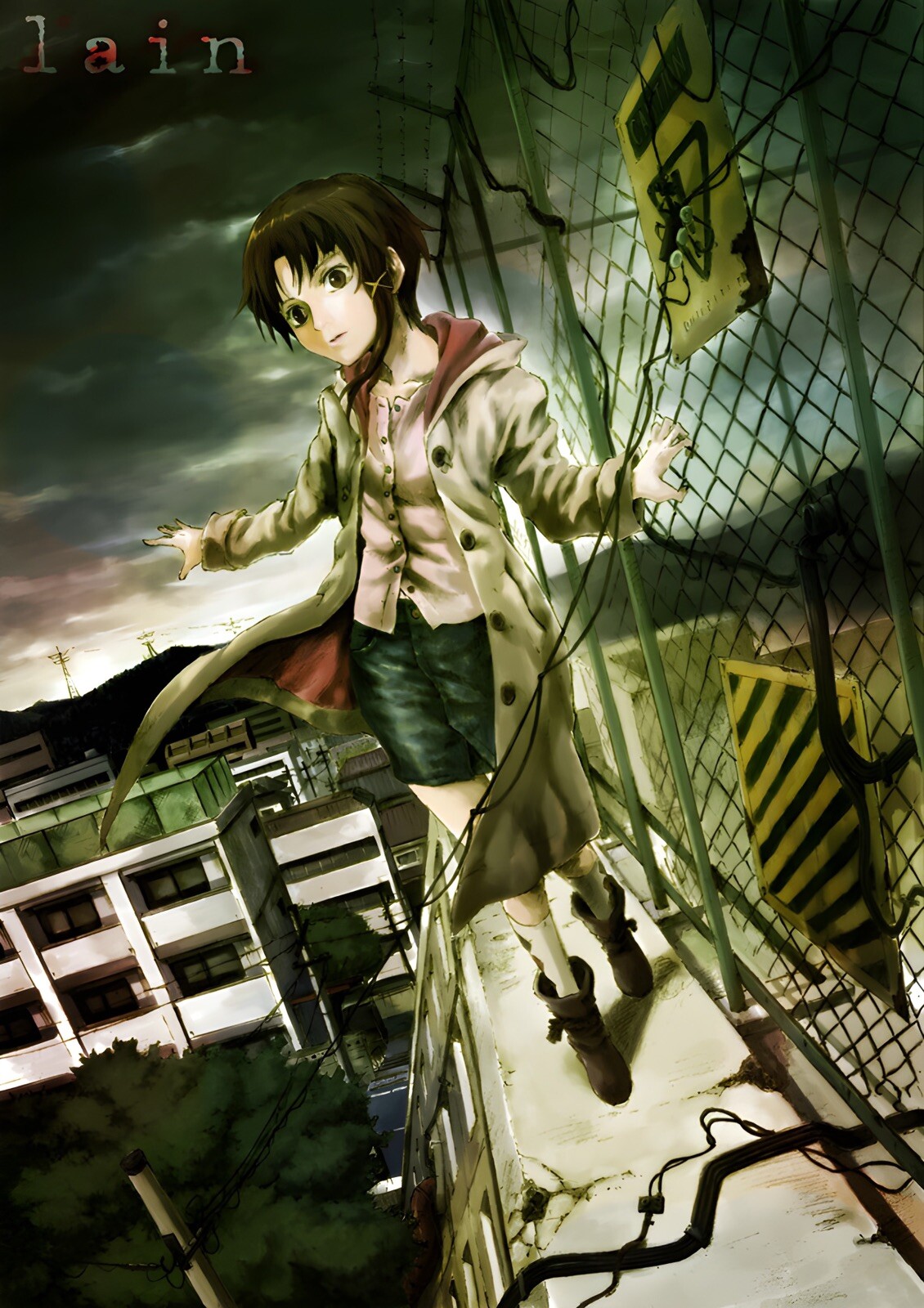 Serial Experiments Lain Poster Yoshitoshi ABe RARE The Wired And Wires ...