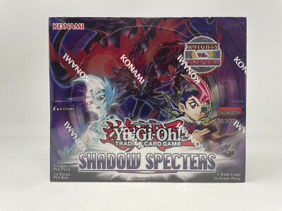 yugioh shadow specters booster box Konami Yu-Gi-Oh! Shadow Specters [1st Edition] - Booster Box