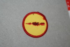 BOY SCOUTS 1972-1989 BLAZING ARROW PATROL PATCH MEDALLION  06 TWILL