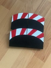 4 Randstreifen Viertelgerade für Carrera Evolution Digital Exclusiv 1/4 Gerade