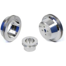 Ford Big Block Pulley Kit Alt Only 429 460 Bbf 1v V-belt 385 Series Billet
