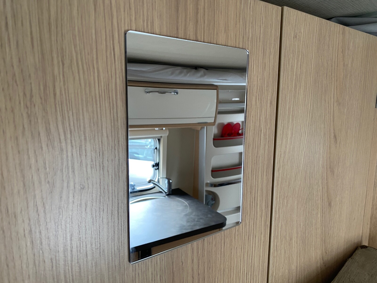 Self Adhesive Mirror For Camper Campervan Motorhome Caravan Vanity