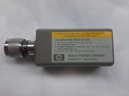 HP Agilent 8483A 100kHz to 2GHz 75ohm Power Sensor