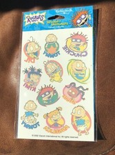 Vintage American Greetings Stickety Doo Da RUGRATS TATTOOS 2002 