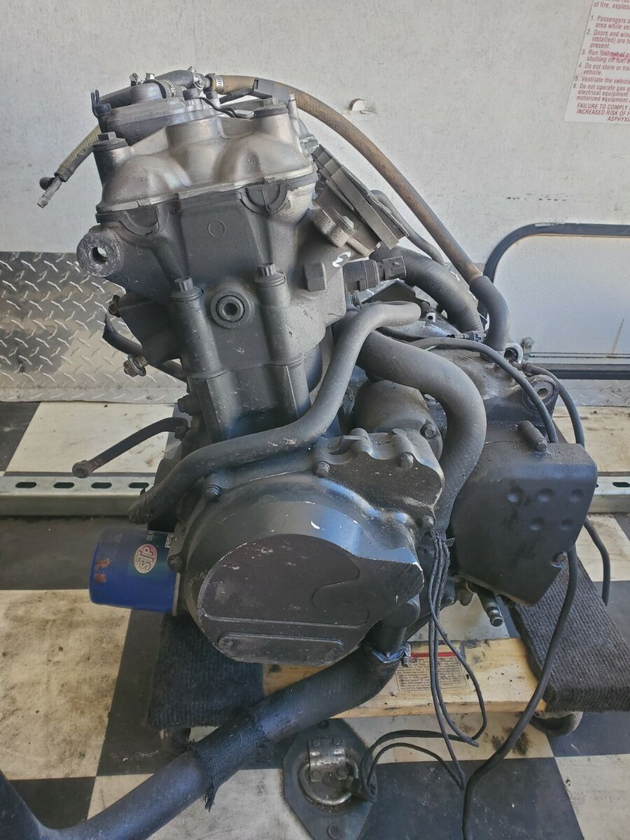 05-06 Kawasaki ZX6R ZX636 ZX636R ZX 6 Ninja Engine Motor has 05-06 Kawasaki ZX6R ZX636 ZX636R ZX 6 Ninja Engine Motor has