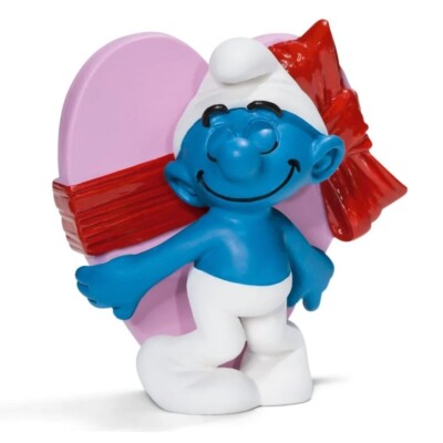 NEW 20747 Valentine Smurf figure SCHLEICH Schlumpf Schtroumpf smurfs figurines