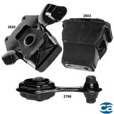 Engine Motor Mounts & Auto Trans Mount 3PCS for Pontiac Sunfire 02-95 L4-2.2L