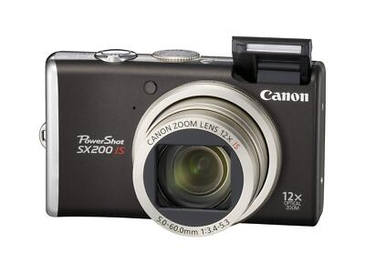 Canon PowerShot S200 ブラック Canon PowerShot S200 - PowerShot and IXUS digital compact cameras