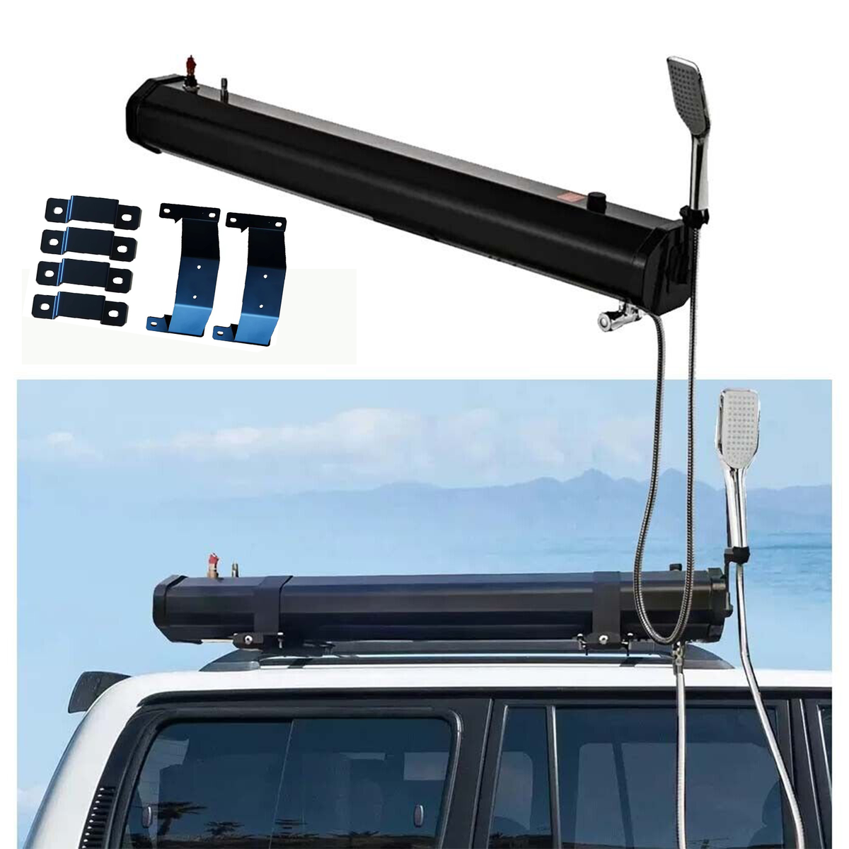 20L Water Storage Tank Car Roof Camping Shower Fits for LEXUS NX