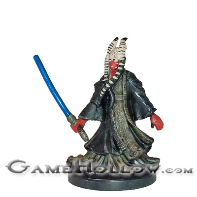 Star Wars Miniatures Revenge of the Sith SHAAK TI #19 Jedi Master
