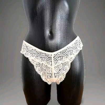 Cotton Club exklusiver Slip in Nude Spitze Gr. 40 Luxus Lingerie Neu - Bild 1 von 4