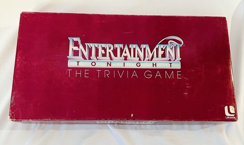 1984 Entertainment Tonight Trivia Board Game Lakeside Vintage