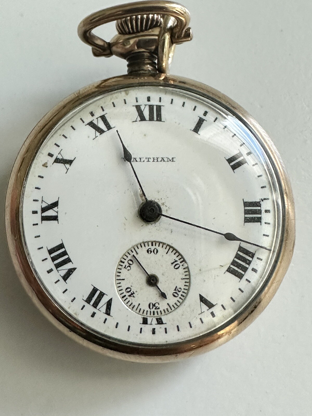 Antique POCKET WATCH Waltham Movement WADSWORTH REFEREE Case eBay