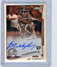 J.R.Murphy 2014 Topps Chrome Rookie 54/75 Refractor Certified Autograph Auto