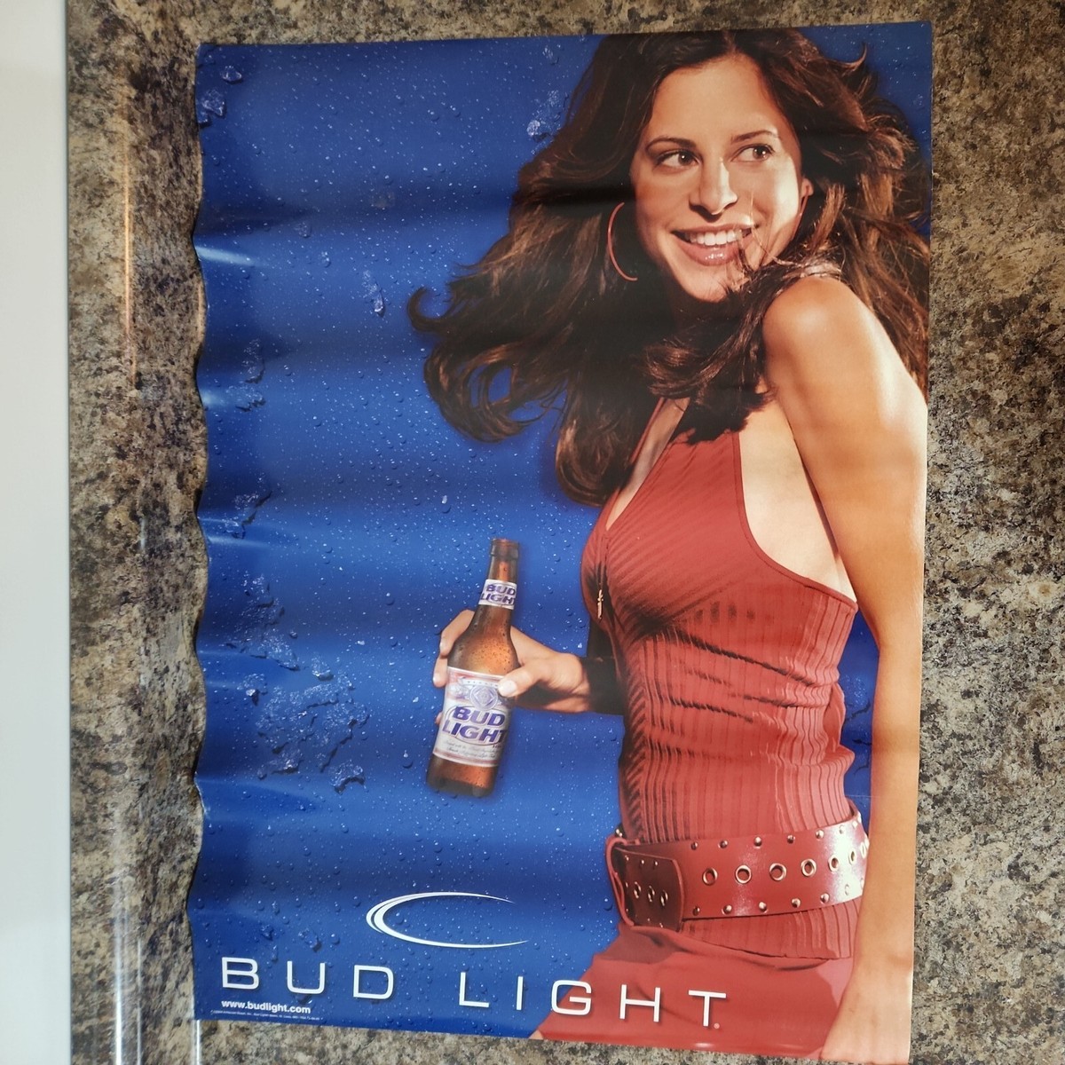 Bud Light Poster 2004 Beer Girl Pin Up | eBay