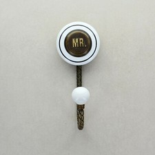 Antique Copper Ceramic® Coat Hat Hooks 