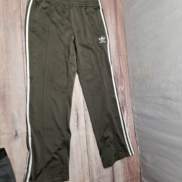 Adidas Trefoil Olive Green Athletic Track Pants | eBay