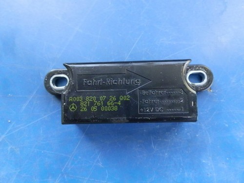Mercedes Benz S211 Airbag Kopfstütze Crashsensor Steuergerät A0038200726