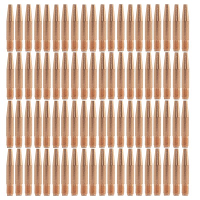 TWECO #2 & #4 Style 14T35 0.9mm Tapered MIG Contact Tips - 100 Each