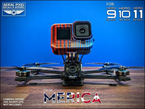 GoPro Hero 9 10 11 12 Protector Mount for FPV 2 Color - 8 Different Color Combos - Picture 4 of 9