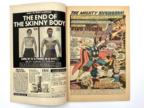 Marvel Comics The Avengers #101 July 1972 Five Dooms to Save Tomorrow - Picture 8 of 9