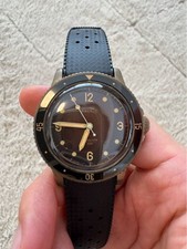 BALTIC Aquascaphe Bronze Diver's Watch Sapphire Crystal 20 ATM Lug Width 20 mm